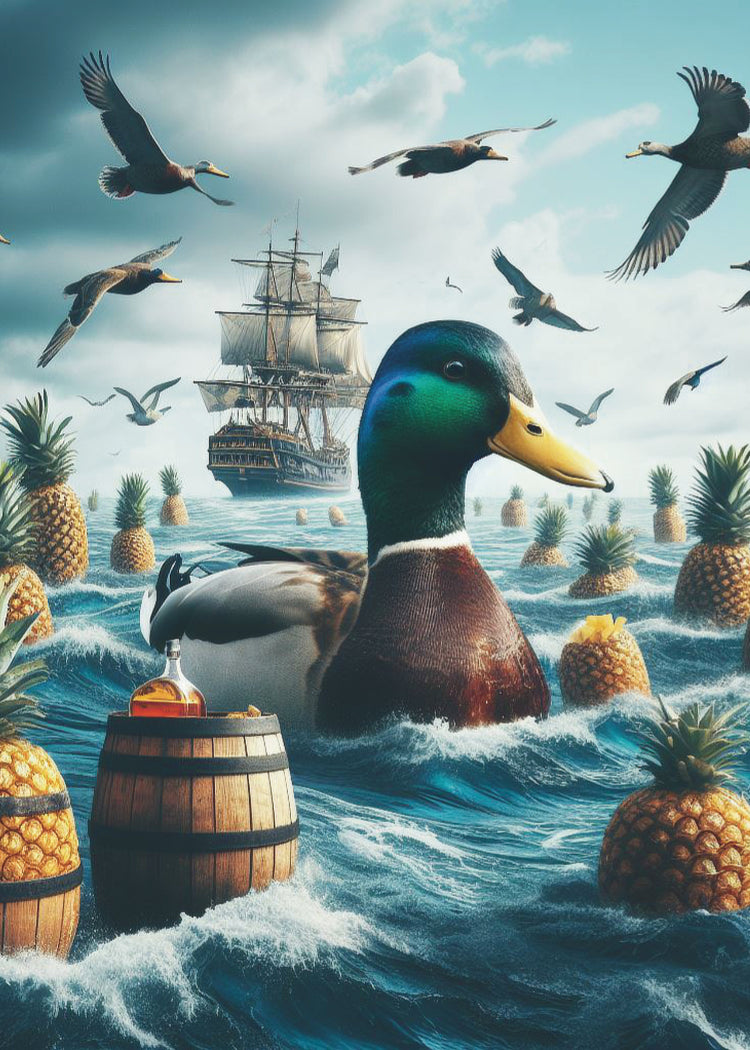 Aion Skincare Alcohol Free Aftershave Splash - Mallard Pineapple Rum