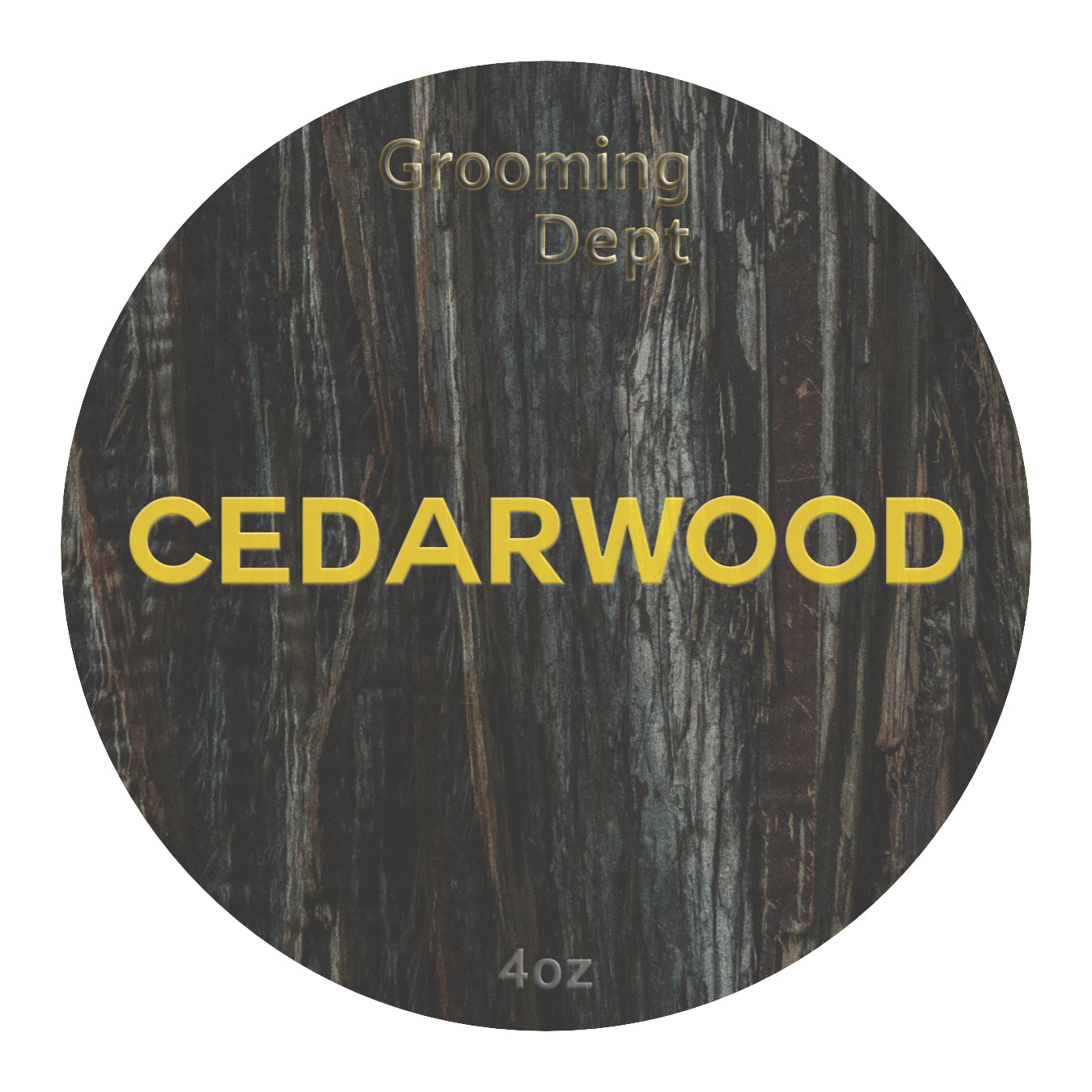 Grooming Dept Cedarwood - Astute Collection Nai Formula Vegan Shaving Soap