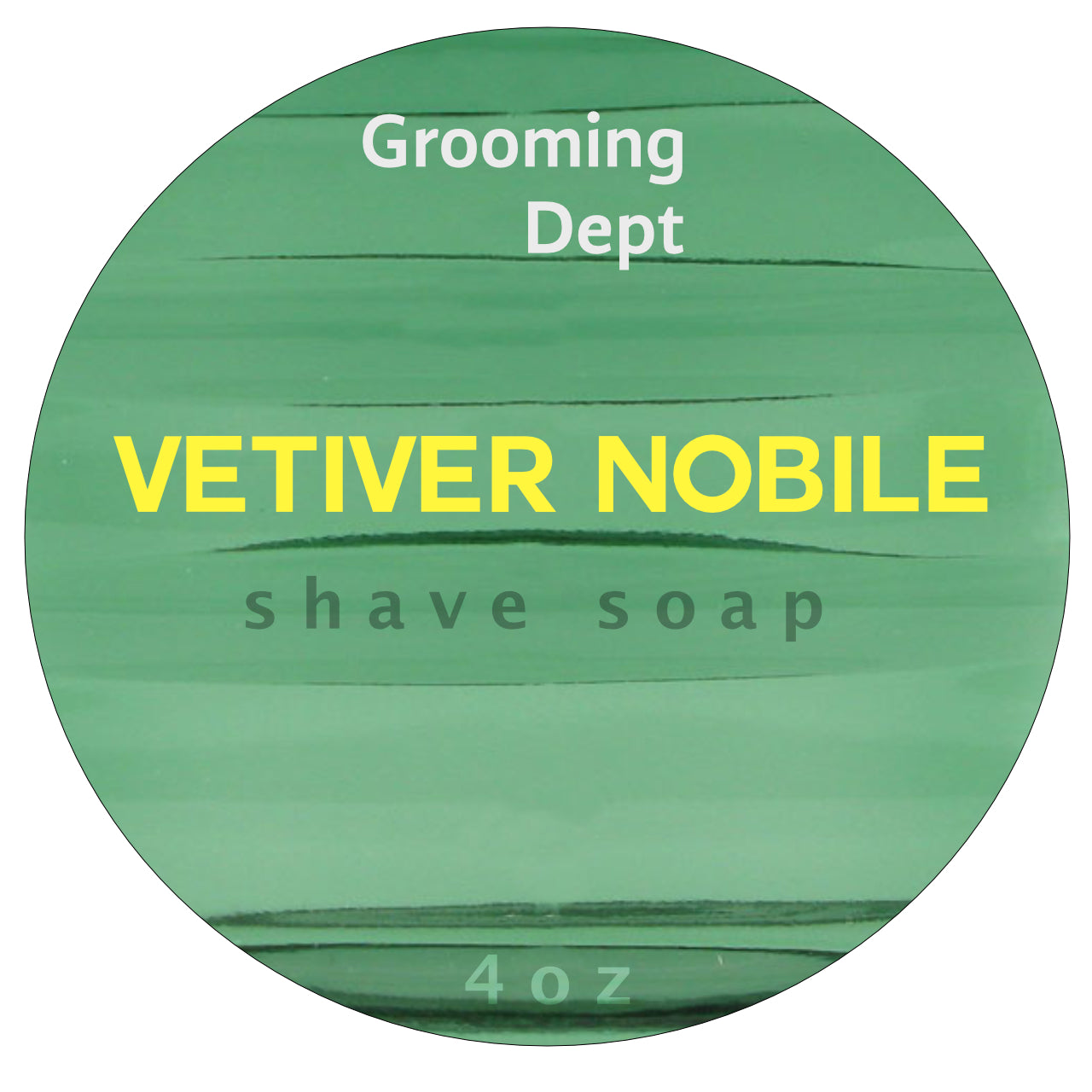Vetiver Nobile - Vegan Shaving Soap