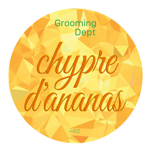 Grooming Dept Kairos Tallow Shaving Soap - Chypre D'Ananas
